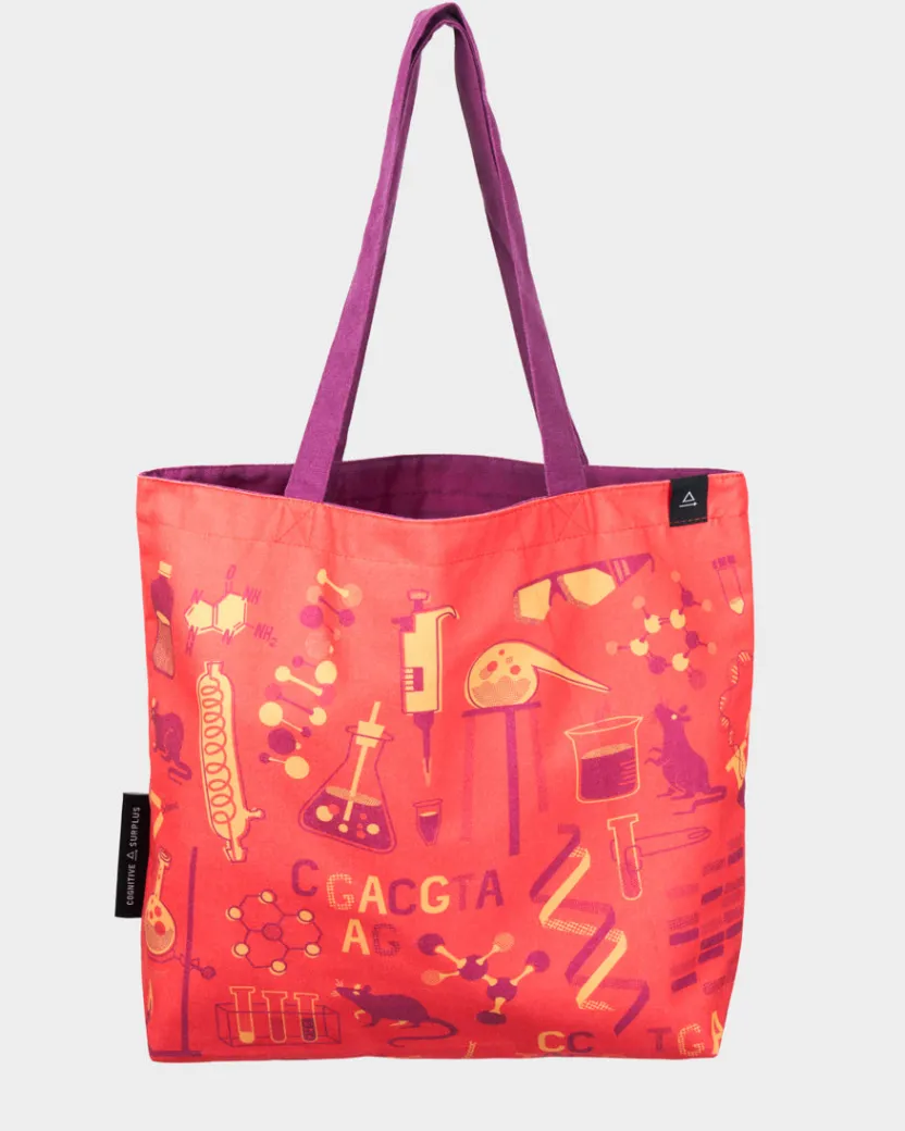 Cognitive Surplus Science Lab Tote Bag | Reversible Tote* Tote Bags | Microbiology