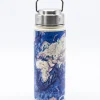 Cognitive Surplus Seabed World Map Stainless Steel Travel Mug | * Travel Mugs | Water Bottles