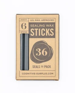 Cognitive Surplus Shadow Gray Sealing Wax Sticks* Wax Sticks