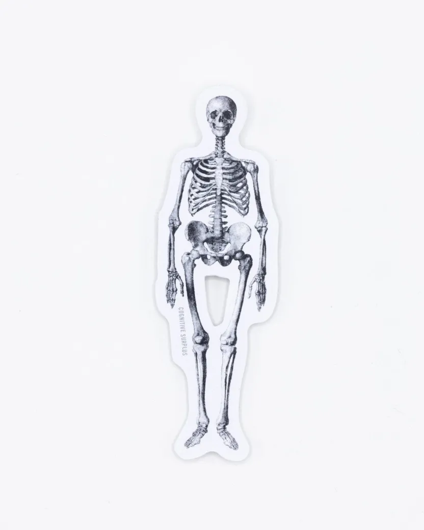 Cognitive Surplus Skeleton Sticker* Stickers | Medicine