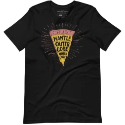 Cognitive Surplus Slice of Earth Pizza Graphic Tee* Unisex Graphic Tees | Geology + Earth Science