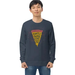 Cognitive Surplus Slice of Earth Pizza Sweatshirt - Organic* Sweatshirts | Geology + Earth Science