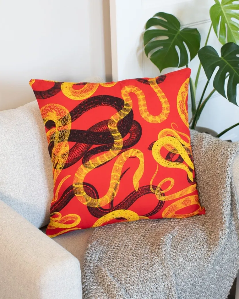 Cognitive Surplus Snake Pillow Cover* Pillow Covers | Biology