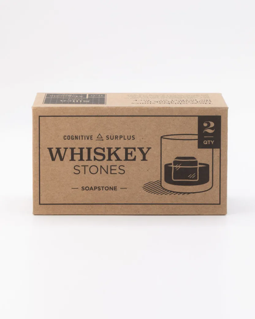 Cognitive Surplus Soapstone Whiskey Stones: Mega Rocks - Extra Large Whiskey Rocks* Cocktail Accessories