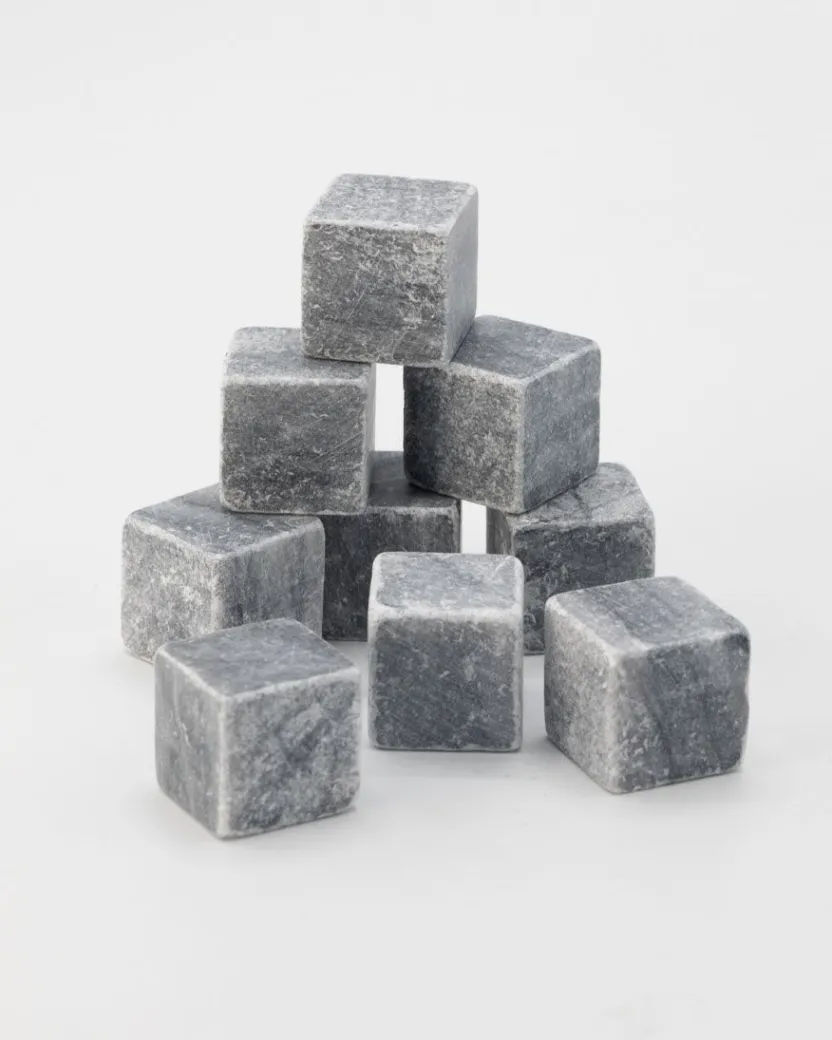 Cognitive Surplus Soapstone Whiskey Stones: Mega Rocks - Extra Large Whiskey Rocks* Cocktail Accessories