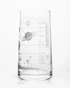 Cognitive Surplus Solar System Drinking Glass - Astronomy Tumbler | * Drinking Glasses | Astronomy