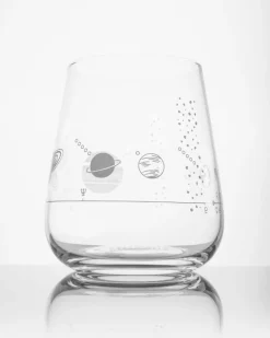Cognitive Surplus Solar System Wine Glass - Astronomy Gift | * Wine Glasses | Astronomy