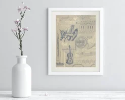 Cognitive Surplus Sound & Hearing Scientific Illustration Museum Print* Wall Art | Physics