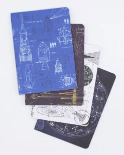 Cognitive Surplus Space Pocket Notebooks Set of 4 | Astronomy Gifts* The Research | Botany