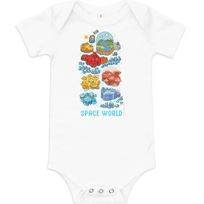 Cognitive Surplus Space World Baby Bodysuit* Baby Bodysuits | Astronomy