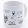Cognitive Surplus Spider Print Mug 20 oz | Science Mug* Mugs | Entomology