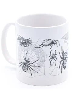 Cognitive Surplus Spider Print Mug 20 oz | Science Mug* Mugs | Entomology