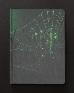 Cognitive Surplus Spiders & Webs Dark Matter Notebook* Black Paper Notebooks | The Dark Matter