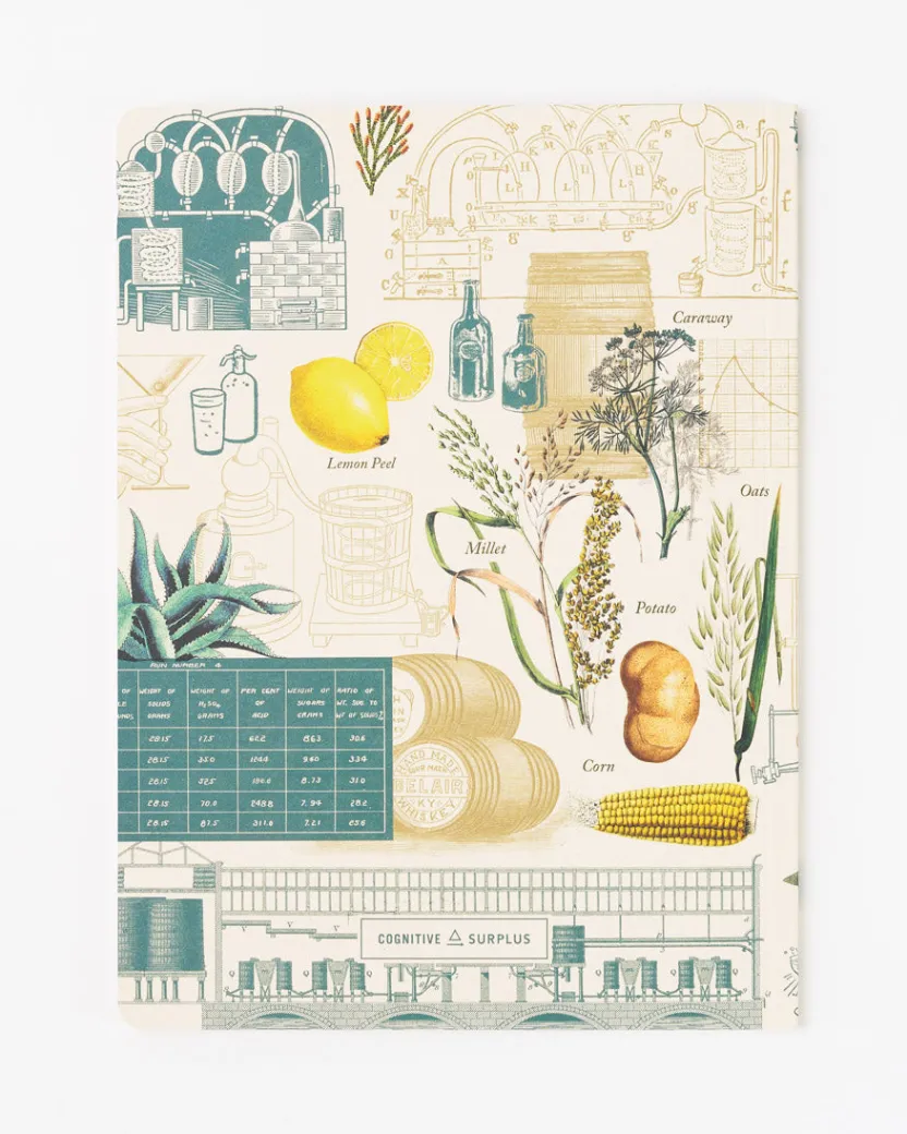 Cognitive Surplus Spirits and Distilling Science Softcover Notebook - Lined* The Experiment | Biology