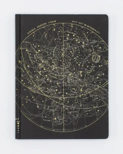 Cognitive Surplus Star Chart Night Sky Hardcover Notebook* The Hypothesis | Astronomy