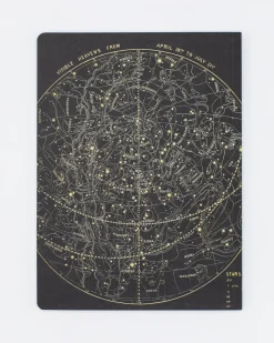 Cognitive Surplus Star Chart Night Sky Softcover Notebook* The Experiment | Astronomy