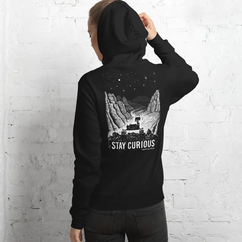 Cognitive Surplus Stay Curious Mars Rover Hoodie* Hoodies | Engineering