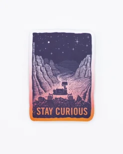Cognitive Surplus Stay Curious Sticker* Stickers | Astronomy