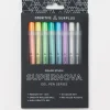 Cognitive Surplus Supernova Gel Pens (Pack of 10)* Black Paper Notebooks | Pens
