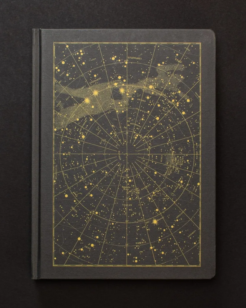 Cognitive Surplus The Night Sky Dark Matter Notebook* Black Paper Notebooks | The Dark Matter