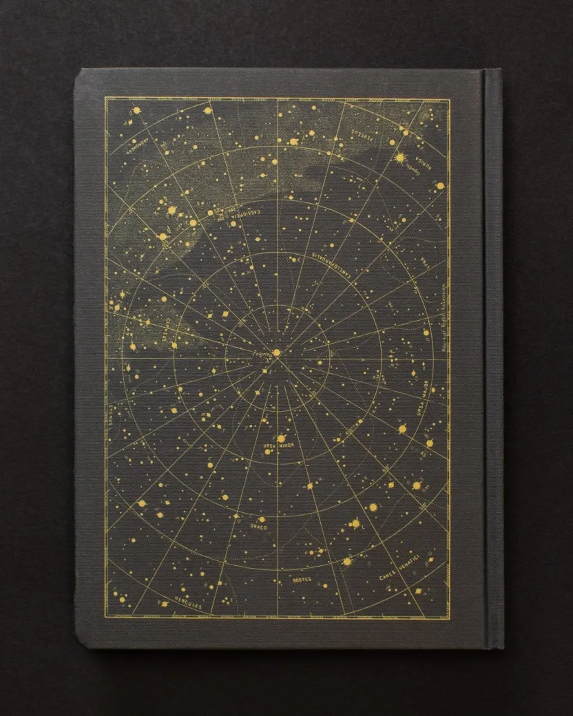 Cognitive Surplus The Night Sky Dark Matter Notebook* Black Paper Notebooks | The Dark Matter