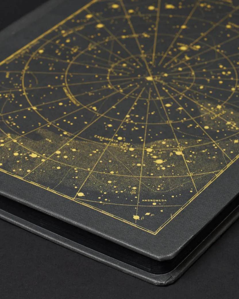 Cognitive Surplus The Night Sky Dark Matter Notebook* Black Paper Notebooks | The Dark Matter