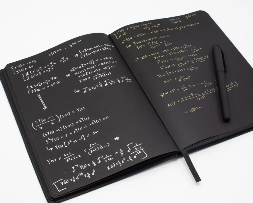 Cognitive Surplus The Night Sky Dark Matter Notebook* Black Paper Notebooks | The Dark Matter