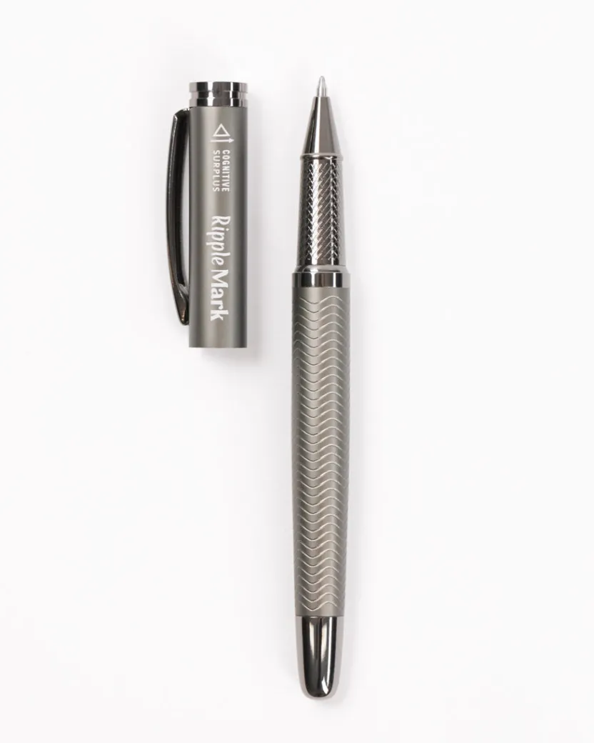 Cognitive Surplus The Ripple Mark Pen* Pens | Metal Pens & Pencils