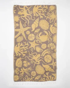 Cognitive Surplus Tide Pool Turkish Towel* Turkish Towels | Marine Biology