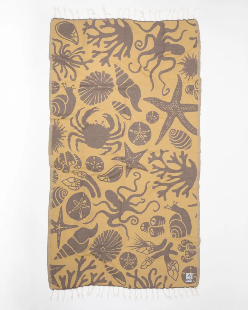 Cognitive Surplus Tide Pool Turkish Towel* Turkish Towels | Marine Biology