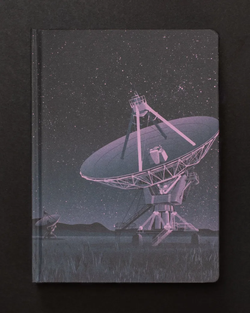 Cognitive Surplus Turn Skyward: Very Large Array Dark Matter Notebook* Black Paper Notebooks | The Dark Matter