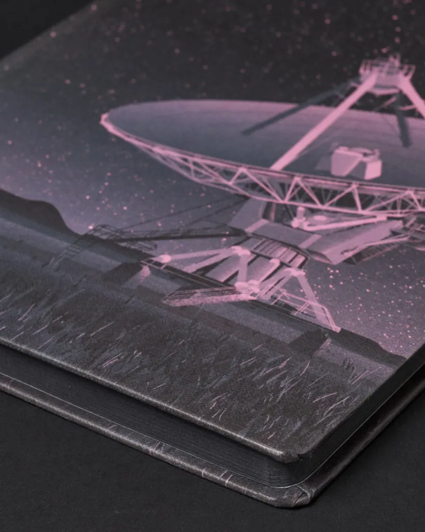 Cognitive Surplus Turn Skyward: Very Large Array Dark Matter Notebook* Black Paper Notebooks | The Dark Matter