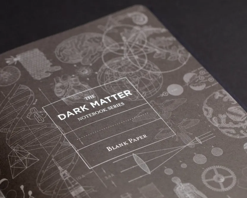 Cognitive Surplus Turn Skyward: Very Large Array Dark Matter Notebook* Black Paper Notebooks | The Dark Matter