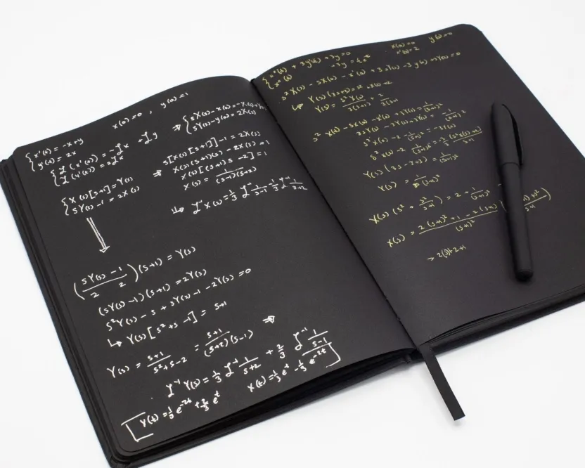 Cognitive Surplus Twilight in the Evergreen Forest Dark Matter Notebook* Black Paper Notebooks | The Dark Matter