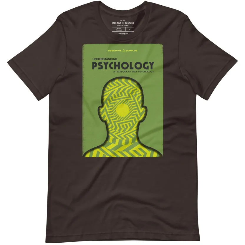 Cognitive Surplus Understanding Psychology Graphic Tee* Unisex Graphic Tees | Psychology
