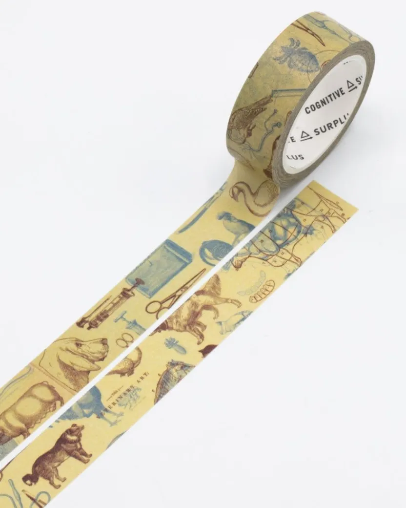 Cognitive Surplus Veterinary Science Washi Tape* Washi Tape | Veterinary Science