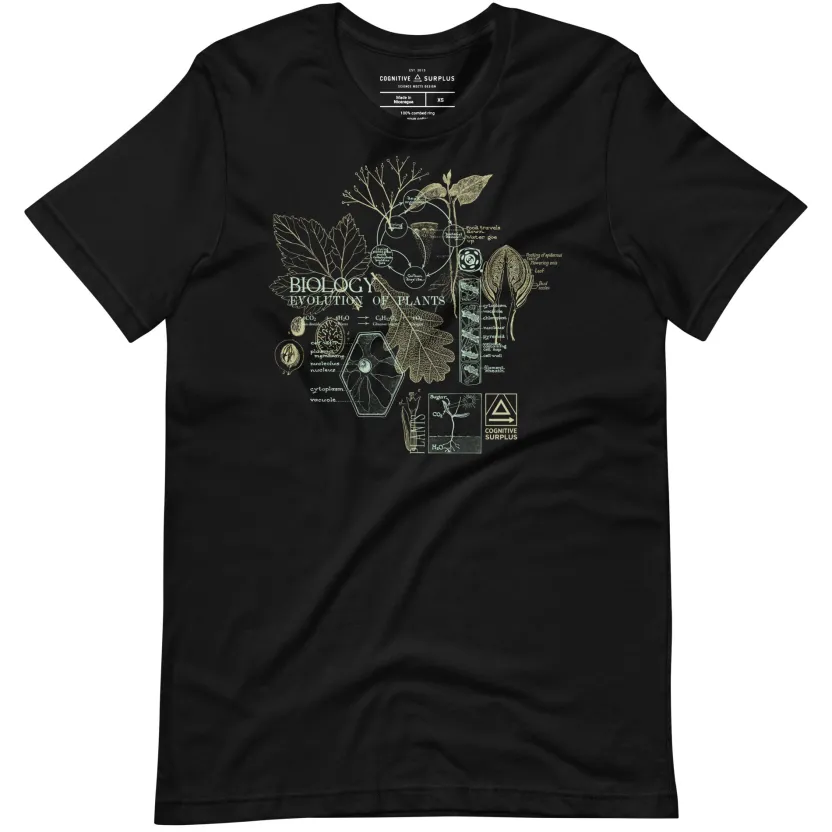 Cognitive Surplus Vintage Botany Graphic Tee - Green* Unisex Graphic Tees | Botany
