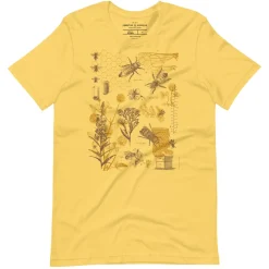 Cognitive Surplus Vintage Honey Bees Graphic Tee* Unisex Graphic Tees | Entomology