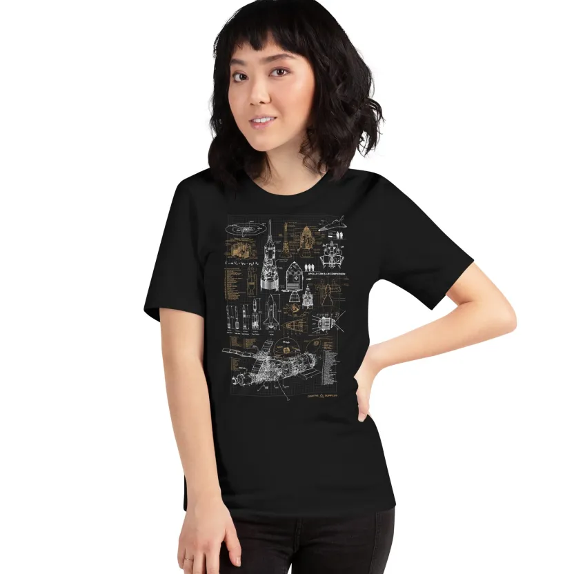 Cognitive Surplus Vintage Rocketry Graphic Tee* Unisex Graphic Tees | Engineering
