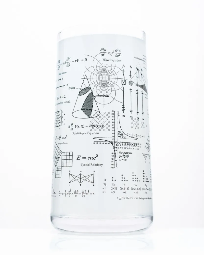 Cognitive Surplus Vintage Science Drinking Glasses Set of 7 | * Drinking Glasses | Multi-Pack Collections