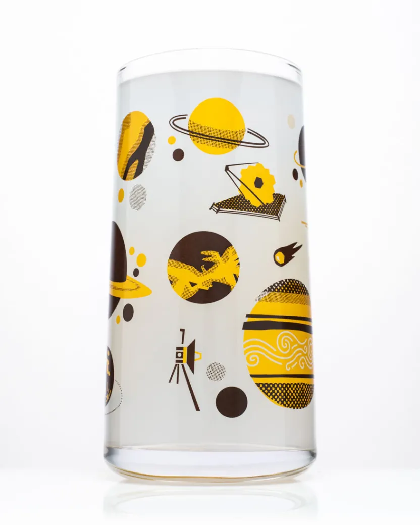 Cognitive Surplus Vintage Science Drinking Glasses Set of 7 | * Drinking Glasses | Multi-Pack Collections