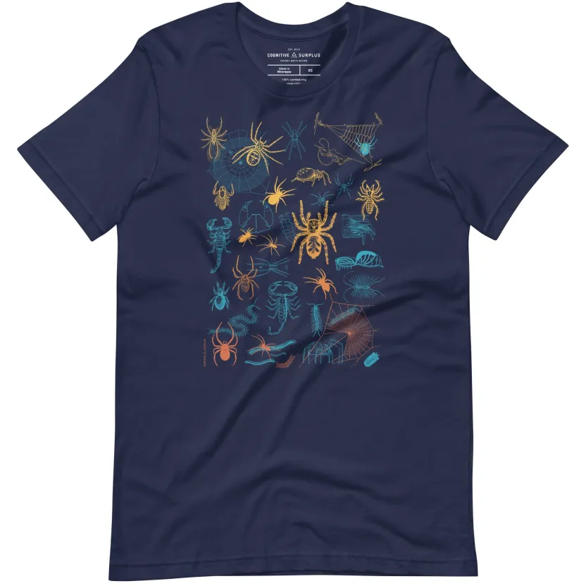 Cognitive Surplus Vintage Spiders Graphic Tee* Unisex Graphic Tees | Entomology
