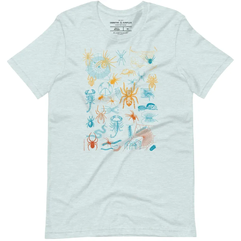 Cognitive Surplus Vintage Spiders Graphic Tee* Unisex Graphic Tees | Entomology