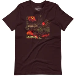 Cognitive Surplus Vintage Volcano Graphic Tee* Unisex Graphic Tees | Geology + Earth Science