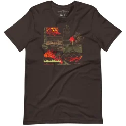 Cognitive Surplus Vintage Volcano Graphic Tee* Unisex Graphic Tees | Geology + Earth Science