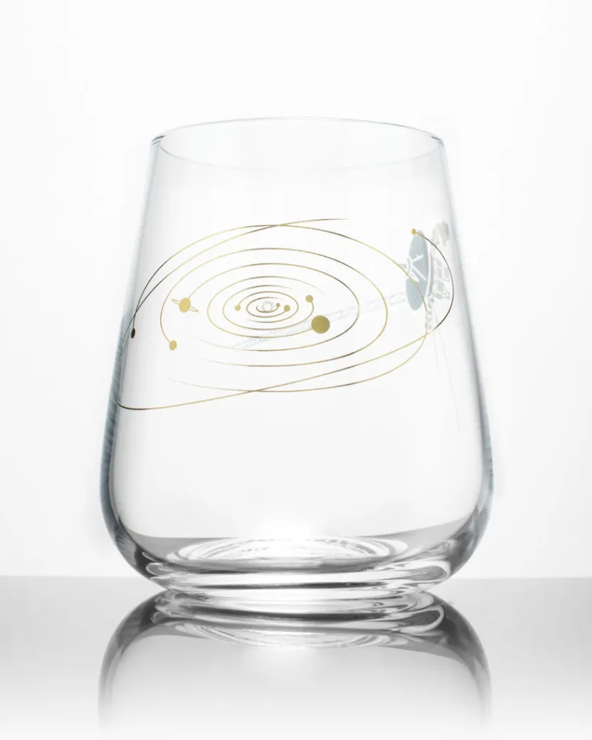 Cognitive Surplus Voyage to the Unknown Wine Glass - Voyager 1 | * Wine Glasses | Astronomy