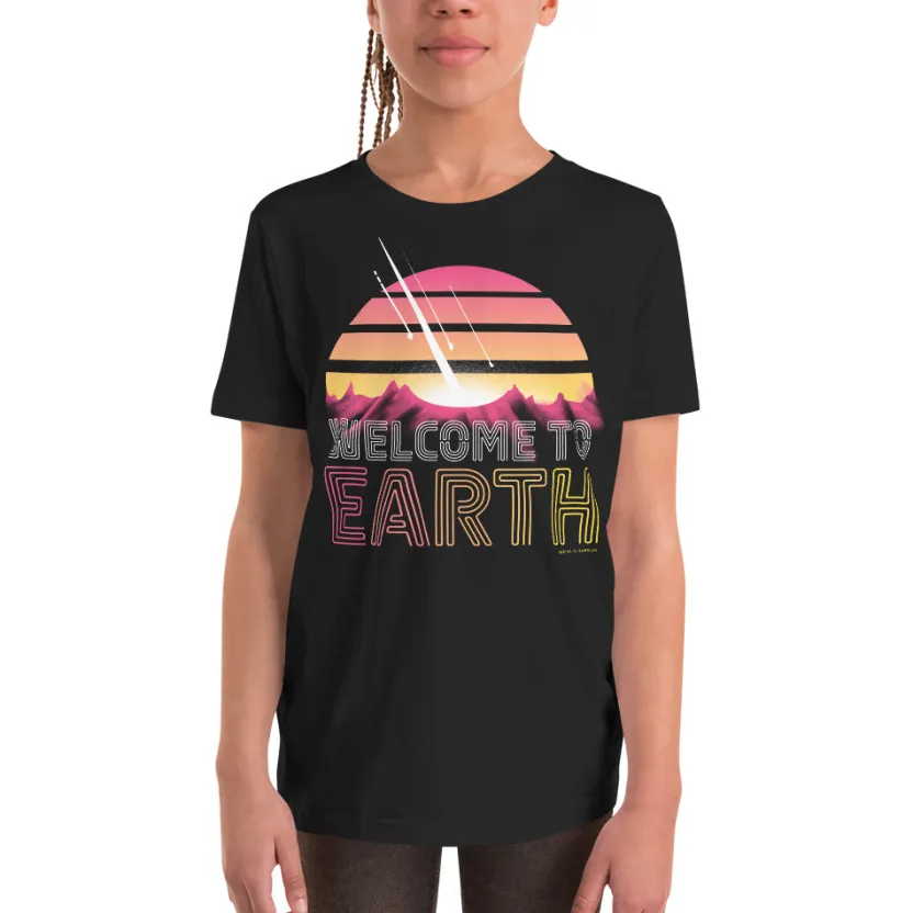 Cognitive Surplus Welcome to Earth Youth Graphic Tee* Youth Graphic Tees | Geology + Earth Science