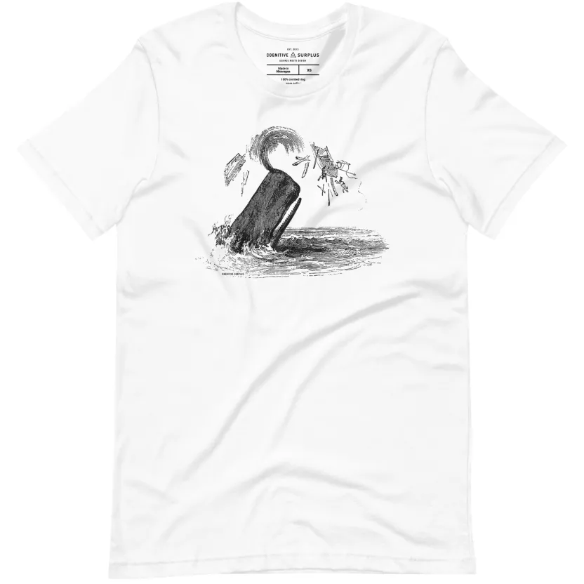 Cognitive Surplus Whale Attack Graphic Tee* Unisex Graphic Tees | Marine Biology