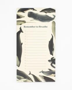 Cognitive Surplus Whale Notepads - Ocean Market Pad | * Notepads | Ornithology