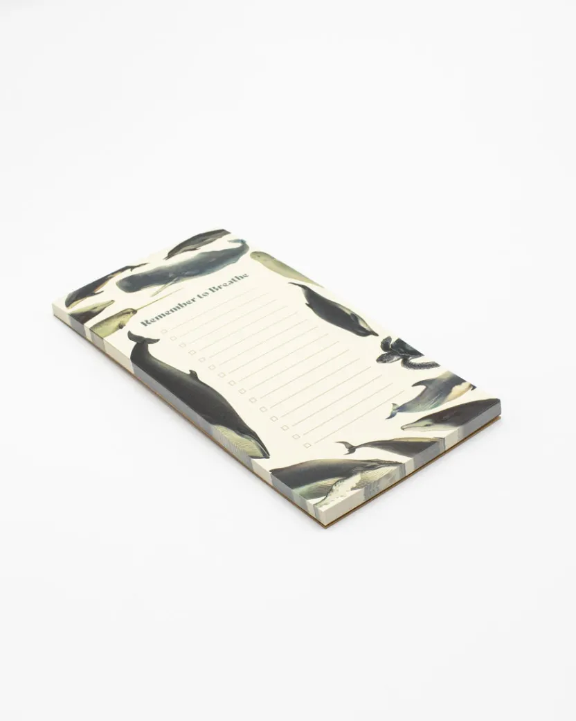 Cognitive Surplus Whale Notepads - Ocean Market Pad | * Notepads | Ornithology